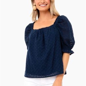 Nave eyelet iris blouse - Tuckernuck Pomander Place. XS